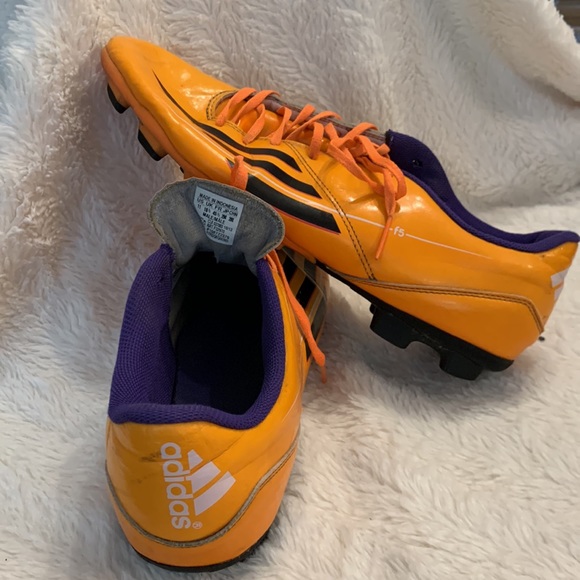Adidas TRX FG F5 Orange Men’s Football Soccer Cleats Size US 11 UK 10.5 FRA 45.5 - Picture 3 of 5